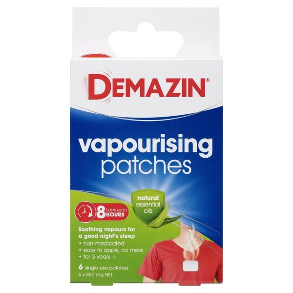 Demazin Vapourising Patches 6s