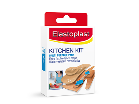 Elastoplast Kitchen Kit Multipurpose Plasters - 40s