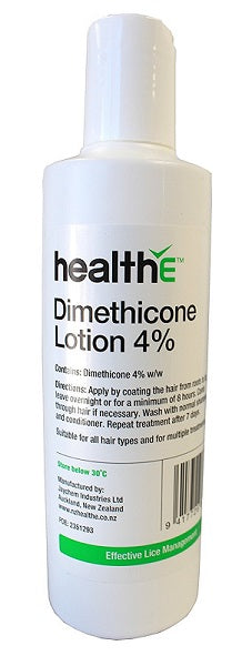 Dimethicone 4% Lotion, 200ml — HealthE