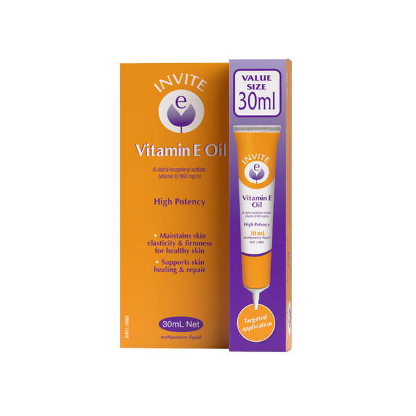 InviteE Vitamin E Pure Oil 30ml
