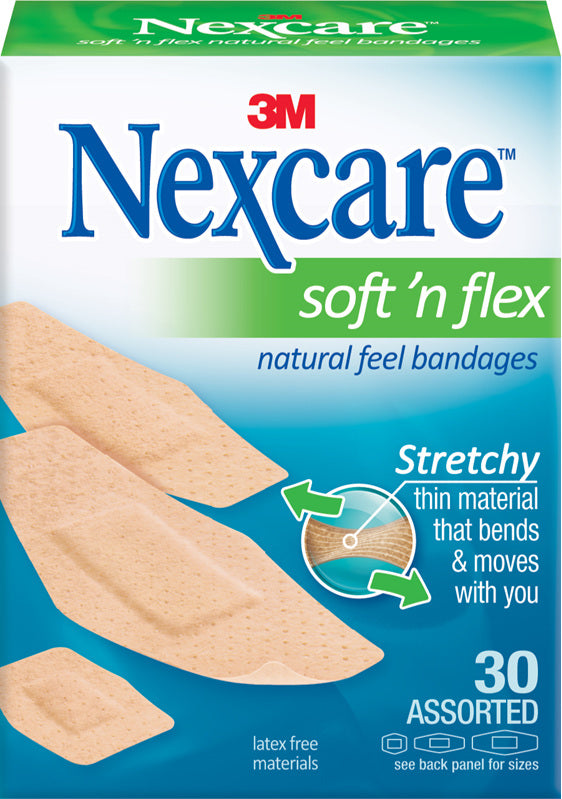 Nexcare Soft N Flex Assorted Plaster 30s
