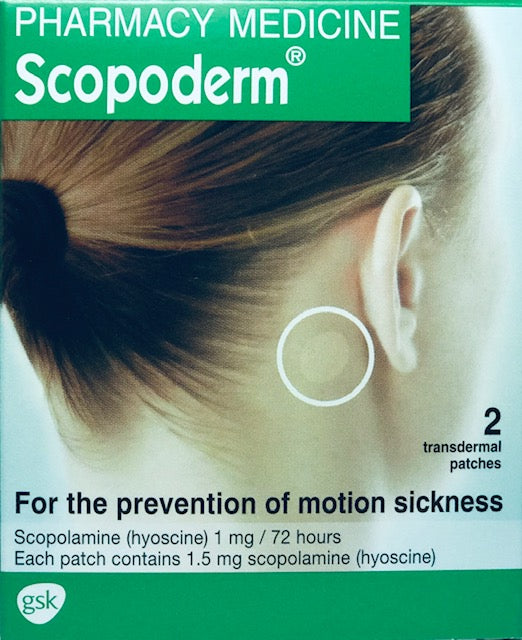 Scopoderm Motion Sickness Patches