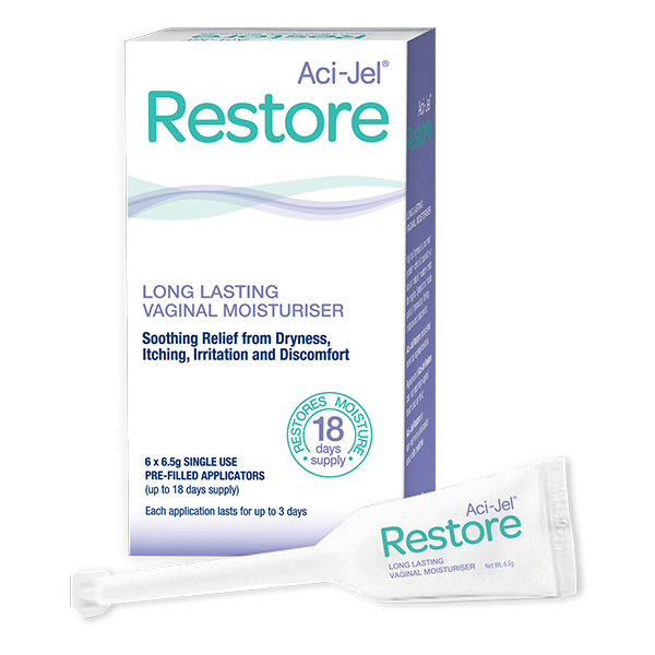 Aci-Jel Restore Vaginal Moisturiser 6 x 6.5g Applications