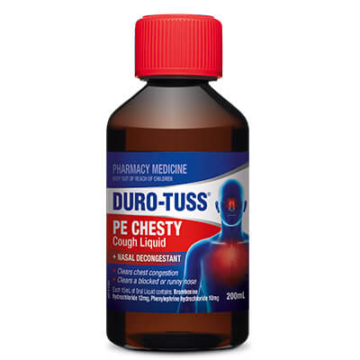 Duro-Tuss Chesty Cough Liquid Plus Nasal Decongestant
