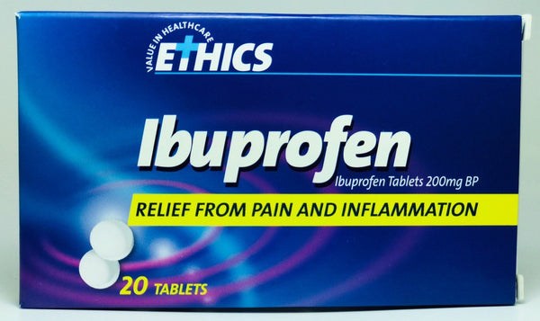 Ethics Ibuprofen Pain, Fever & Inflammation Relief 