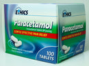 Ethics Paracetamaol Pain & Fever Relief 