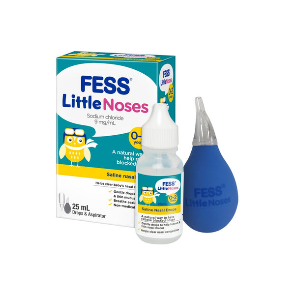 FESS Little Noses Drops Plus Aspirator