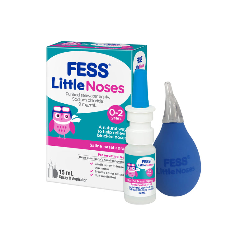 FESS Little Noses Spray Plus Aspirator