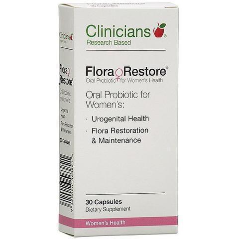 Clinicians Flora Restore Oral Probiotic Capsules 30s