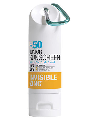 Invisible Zinc Junior Clip On SPF50 Sunscreen
