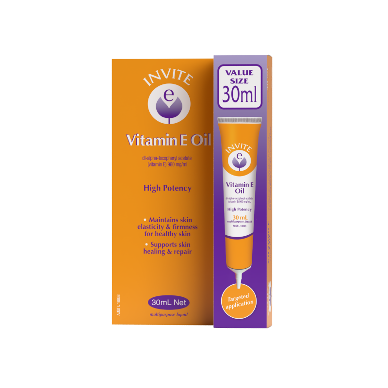 InviteE Vitamin E Pure Oil 30ml