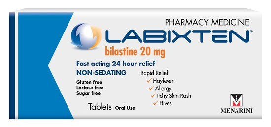 Labixten Anti-Histamine 20mg Tablets 10s