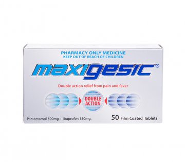 Maxigesic Pain, Fever & Inflammation Relief Tablets
