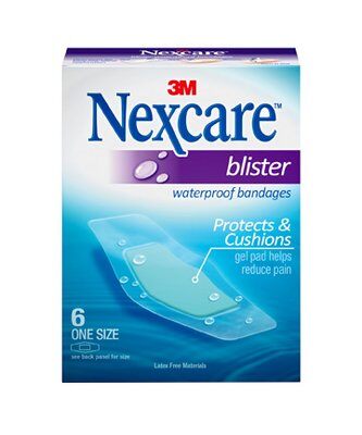 Nexcare Blister Waterproof Bandages - 6s