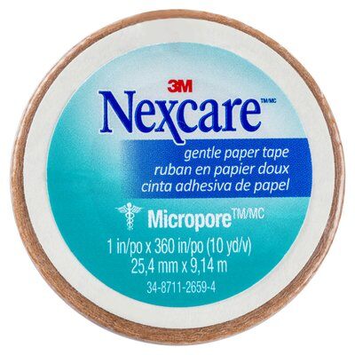 Nexcare Micropore Gentle Paper Tap 25.4mmx9.14m