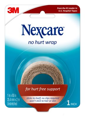 Nexcare No Hurt Wrap, 25mm x 2m