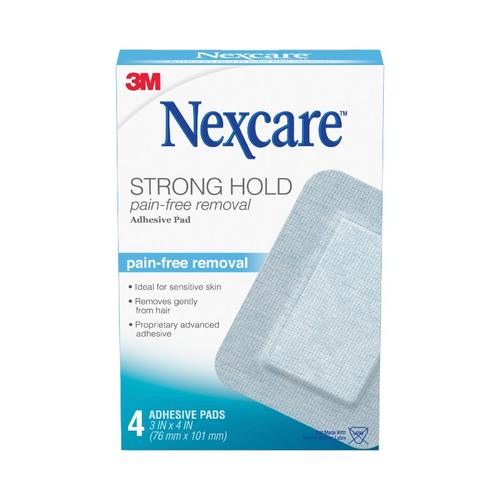 Nexcare Strong Hold Pain Free Adhesive Pad - 4s