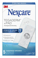 Nexcare Tegaderm Waterproof Transparent Dressing with Pad 