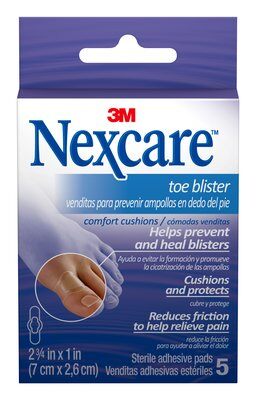 Nexcare Toe Blister Comfort Cushions - 5s