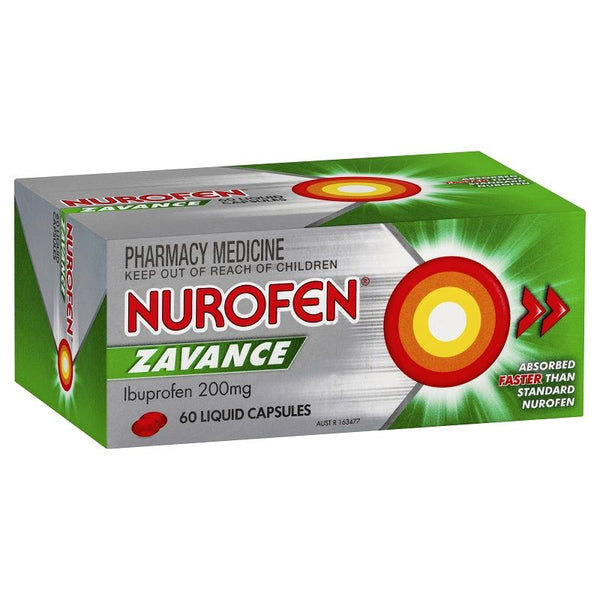 Nurofen Zavance Pain, Fever & Inflammation Relief Liquid Capsules