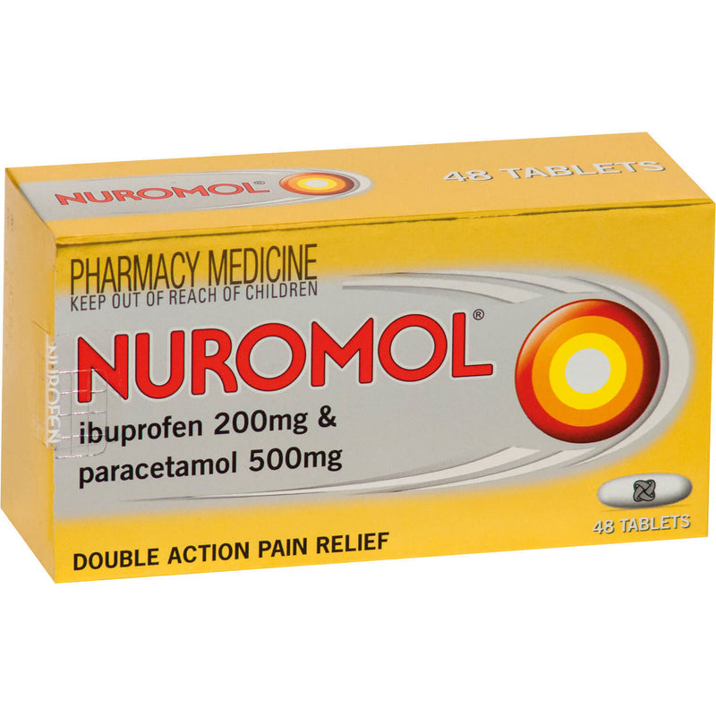 Nuromol Pain, Fever & Inflammation Relief Tablets 48s