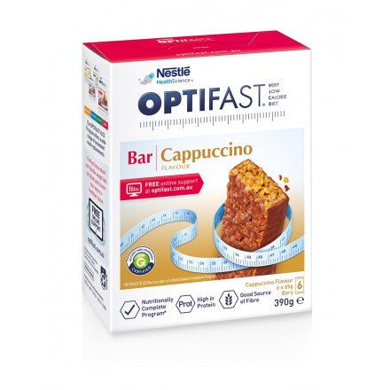 OPTIFAST Cappuccino Bar 6 Packs