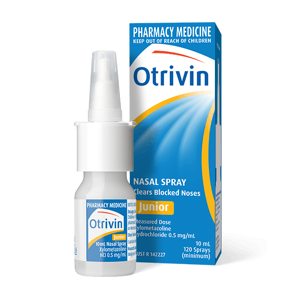 Otrivin Junior Decongestant Nasal Spray Junior 10ml chemistshop