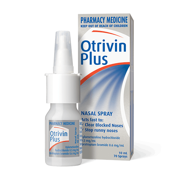 Otrivin Plus Decongestant Nasal Spray