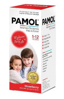 Pamol All Ages Strawberry Pain & Fever Relief Liquid