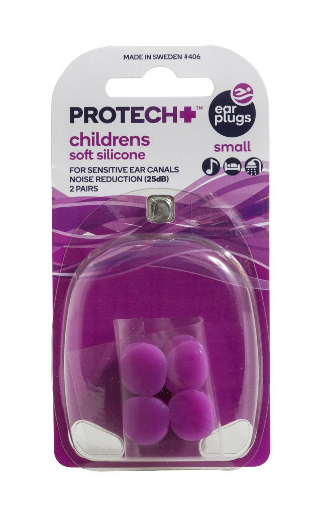 Protech Ear Plugs Childrens Soft Silicone