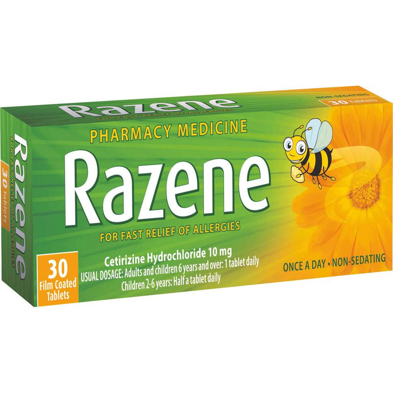 Razene Anti-Histamine Tablets 30s