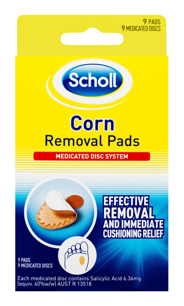 Scholl Corn Removal Medicated Disc Pads System