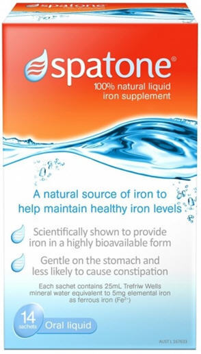 Spatone Iron Supplement Liquid Sachets