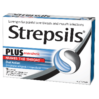 Strepsils Plus Anaesthetic Lozenges