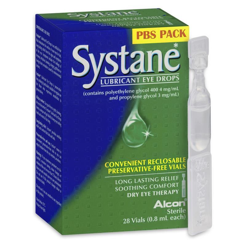 Systane Preservative Free Lubricant Eye Drops