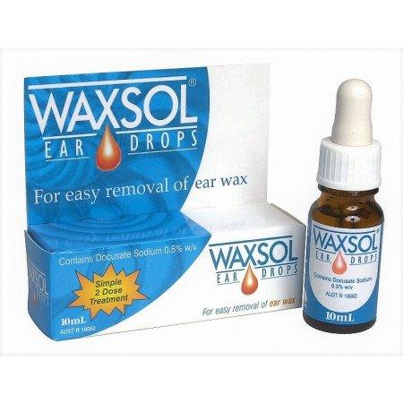 Waxsol Ear Wax Drops 10 mls