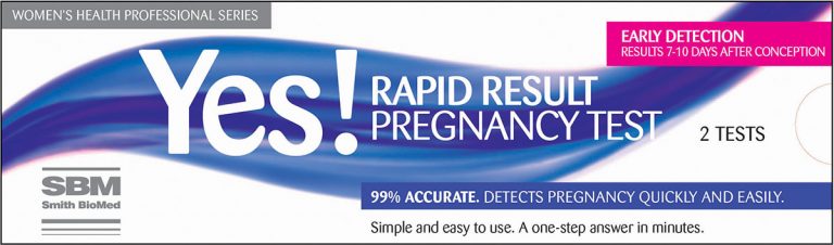 Yes! Rapid Result Pregnancy